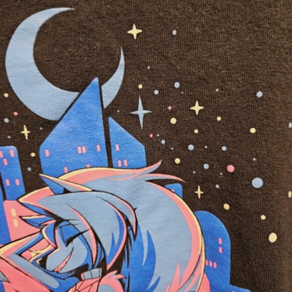 Helluva Boss Loona & Octavia Night Out Long Sleeve Shirt 2XL Rare Variant Vivzio - Picture 7 of 9